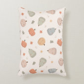 Happy Niedlich Pumpkin Pattern - Accent Pillow Dekokissen (Vorderseite(Vertikal))