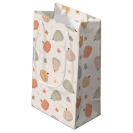Happy Niedlich Pumpkin Pattern - Geschenkbeutel Kleine Geschenktüte