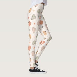 Happy Niedlich Pumpkin Pattern - Leggings
