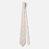 Happy Niedlich Pumpkin Pattern - Neck Tie Krawatte (Vorderseite)