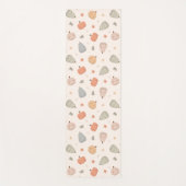 Happy Niedlich Pumpkin Pattern - Yoga Mat Yogamatte (Vorderseite)