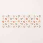 Happy Niedlich Pumpkin Pattern - Yoga Mat Yogamatte (Vorderseite (Horizontal))