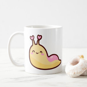 Happy Niedlich Slug Kaffeetasse