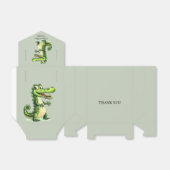 Happy Niedlich Wild Crocodile Jungle Trees Schöne Geschenkschachtel (Ungefaltet)