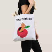 Happy niedlich Würmer Tasche (Von Nahem)
