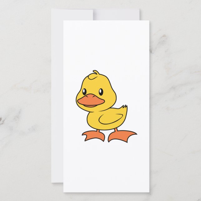 Happy Niedlich Yellow Duckling (Vorderseite)