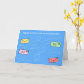 Happy Norooz von Across the MIles Karte (Gelbe Blume)