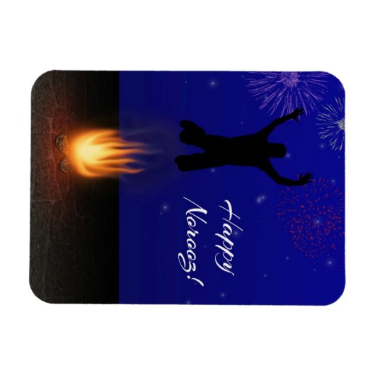 Happy Noroz Chahar-Shanbeh-Suri Magnet (Horizontal)