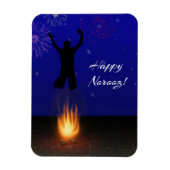 Happy Noroz Chahar-Shanbeh-Suri Magnet (Vertikal)