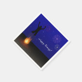 Happy Noroz Chahar-Shanbeh-Suri Serviette (Ecke)