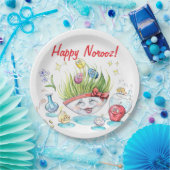 Happy Noroz Haft Sin lustigen Tisch Pappteller (Party)
