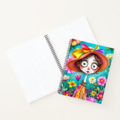 Happy Notes von Hat Girl Notizblock (Innenseite)