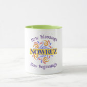 Happy Nowruz Custom Tasse (Zentrum)