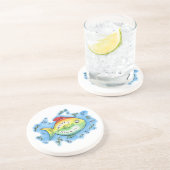 Happy Nowruz Getränkeuntersetzer (Seite)