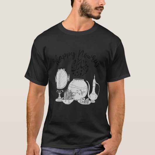 Happy Nowruz Mubarak Kurdistan Pakistan And Iran N T-Shirt (Vorderseite)