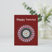 Happy Nowruz Neujahr Feiertagskarte (Stehend Vorderseite)