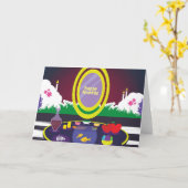 Happy Nowruz Persian New Year Grußkarte Karte (Gelbe Blume)