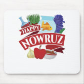 Happy Nowruz Persian New Year Mousepad (Vorne)