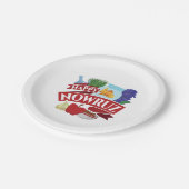 Happy Nowruz Persian New Year Pappteller (Schrägansicht)