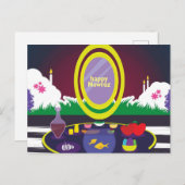 Happy Nowruz Persian New Year Postcard Postkarte (Vorne/Hinten)