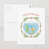 Happy Nowruz Postkarte (Vorne/Hinten)