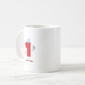 Happy Number 1 Kaffeetasse (Vorderseite Links)