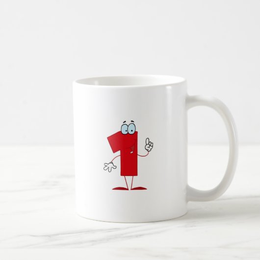 Happy Number 1 Kaffeetasse (Rechts)