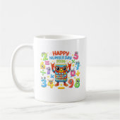 Happy Number Day 2026 Calculator Math Design Kaffeetasse (Links)