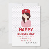 Happy Nurses Day Card Karte (Vorderseite)