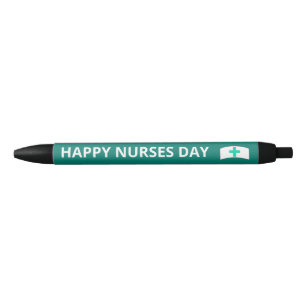 Happy Nurses Day Cute Teal Hat Gesundheit Kugelschreiber