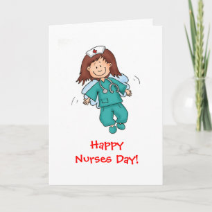 Happy Nurses Day - Dankeskarte