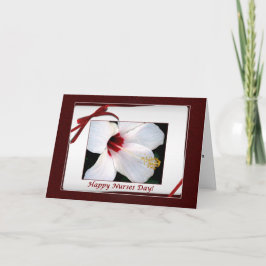 Happy Nurses Day Floral Karte