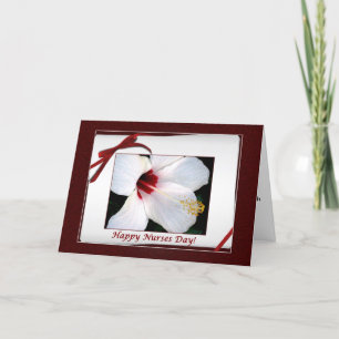 Happy Nurses Day Floral Karte