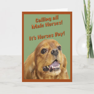 Happy Nurses Day For Male Nurse Greeting Card Karte