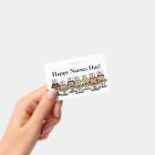 Happy Nurses Day Group Abzeichen Ausweis (Handheld)