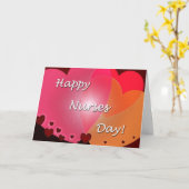 Happy Nurses Day Hearts Karte (Gelbe Blume)