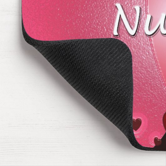 Happy Nurses Day Hearts Mousepad (Ecke)