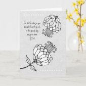 Happy Nurses Day Karte (Gelbe Blume)