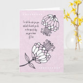 Happy Nurses Day Karte (Gelbe Blume)