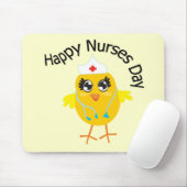 Happy Nurses Day Mousepad (Mit Mouse)