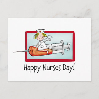 Happy Nurses Day Postkarte