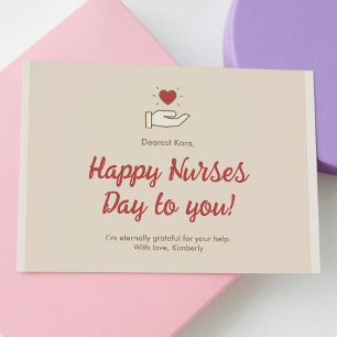 Happy Nurses Day Postkarte