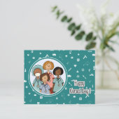 Happy Nurses Day Postkarte (Stehend Vorderseite)