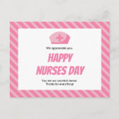 Happy Nurses Day Postkarte (Vorderseite)