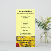 Happy Nurses Week Celebration Event Cards custom (Stehend Vorderseite)