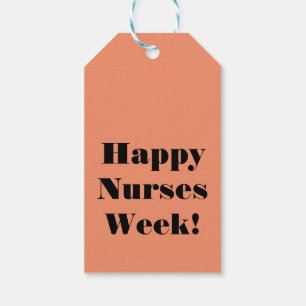 Happy Nurse's Week Geschenke Tags Custom Rose Nurs Geschenkanhänger