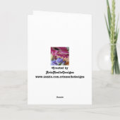 Happy Nurses Week!-Hübsches Blumenstrauß Karte (Rückseite)