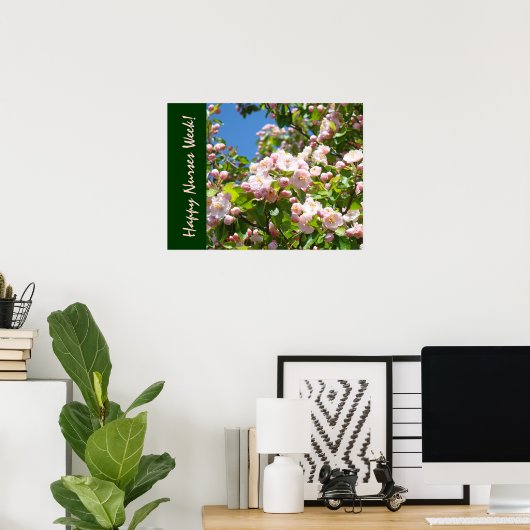 Happy Nurses Week: Kunstdrucke Nursing Danke Poster (Heimbüro)