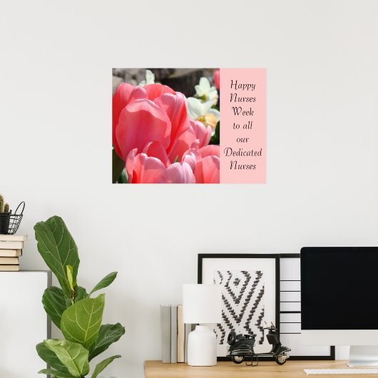 Happy Nurses Week Kunstdrucke Plakate Dedicated (Heimbüro)