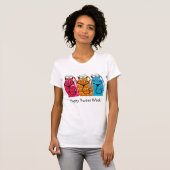 Happy Nurses Week Nurse Cats T-Shirt (Vorne ganz)